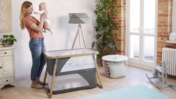 Kinderkraft Sofi 4in1 Gyerekágy - barna-szürke