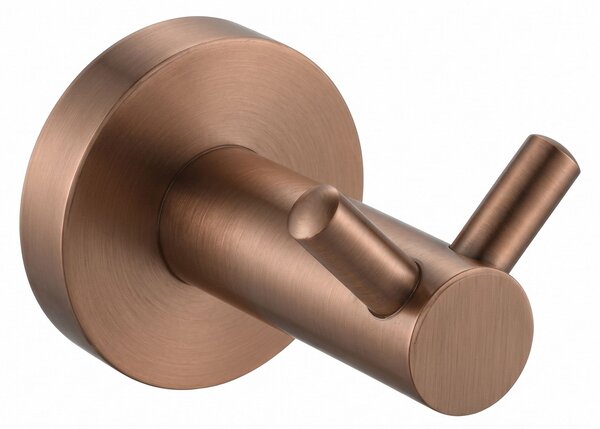 Fürdőszoba fogas 5605 Leo Brush Copper