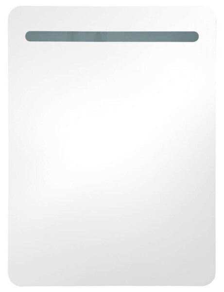 VidaXL LED-es Tükrös Szekrény - 60x80 cm