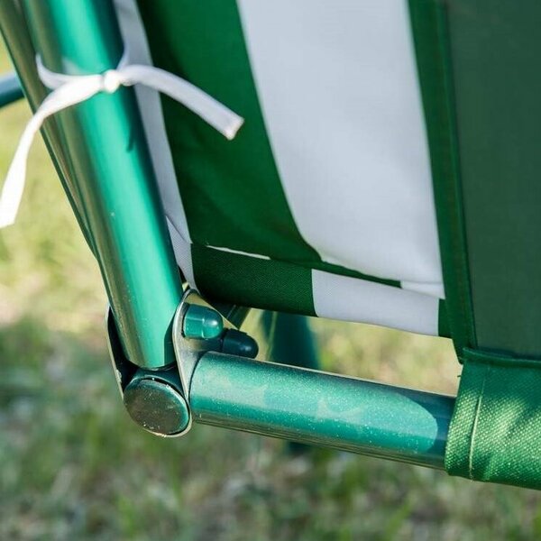 Happy Green Stripy II kerti hintaszék