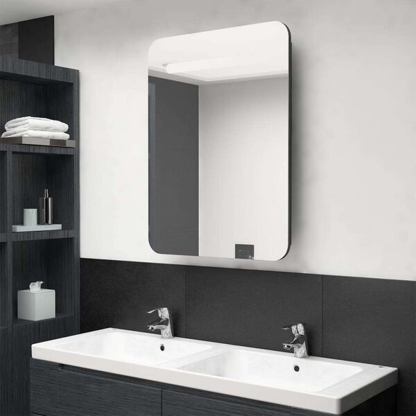 VidaXL LED-es Tükrös Szekrény - 60x80 cm