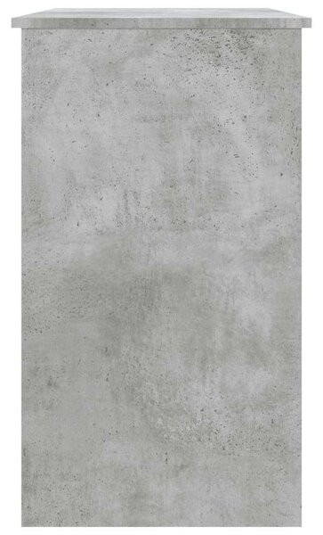 VidaXL Íróasztal - Betonszürke - 90x45x76 cm