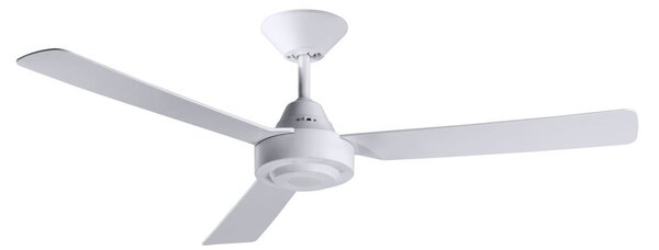 Bayside Calypso mennyezeti ventilátor, fehér, Ø 122 cm, csendes – Beacon Beacon Lighting, Bayside Calypso, Fehér, Nappali, Műanyag, Modern