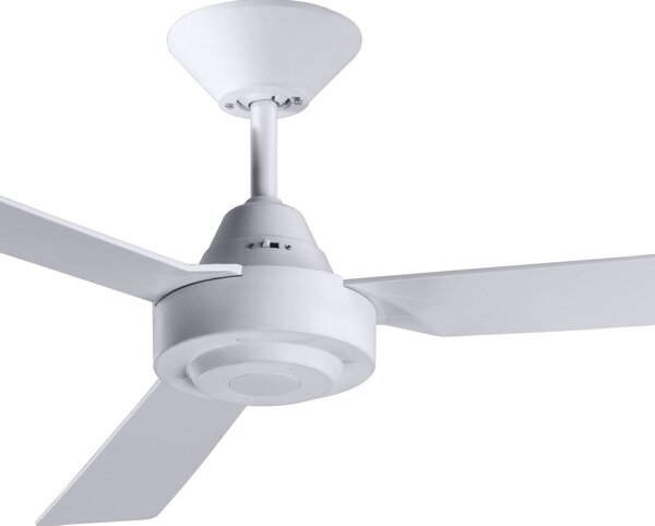 Bayside Calypso mennyezeti ventilátor, fehér, Ø 122 cm, csendes – Beacon Beacon Lighting, Bayside Calypso, Fehér, Nappali, Műanyag, Modern