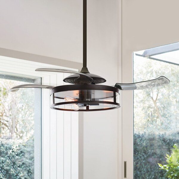 Fanaway Classic mennyezeti ventilátor világítással, fekete, csendes, Beacon Beacon Lighting, Fanaway Classic, Szürke, Nappali, Műanyag, Modern