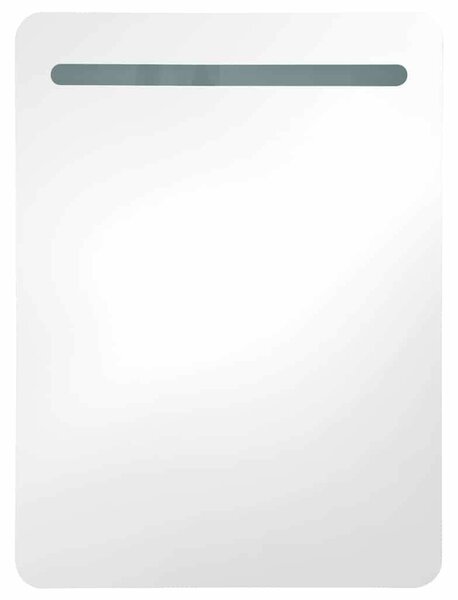 VidaXL LED-es Tükrös Fürdőszobaszekrény - 60x80cm