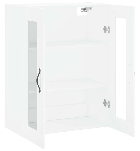 VidaXL fehér szerelt fa fali szekrény 69,5 x 34 x 90 cm