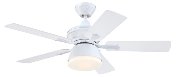 7316340 Mennyezeti ventilátor, világítással, fehér, csendes – Westinghouse Westinghouse, 7316340, Fehér, Nappali, Műanyag, Modern