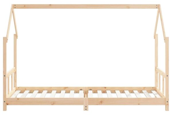 VidaXL Gyerek Ágy - Fenyőfa - 90x200 cm