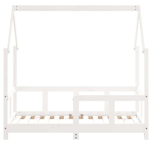 VidaXL Házikóágy - Fehér - 70x140 cm