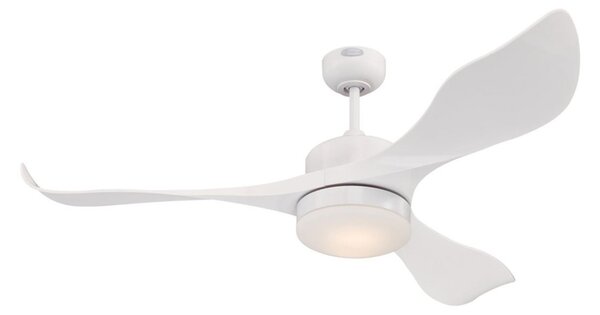 Pierre LED mennyezeti ventilátor, fehér, csendes, DC – Westinghouse Westinghouse, Pierre, dimmable, Fehér, Nappali, Műanyag, Modern