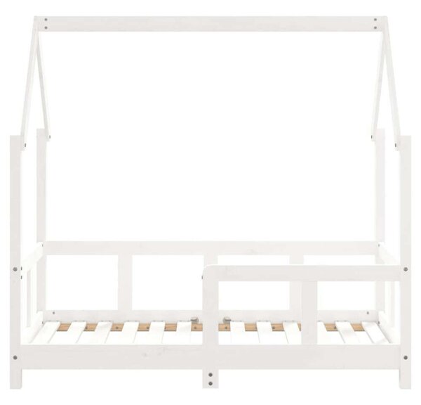 VidaXL Házikóágy - Fehér - 70x140 cm