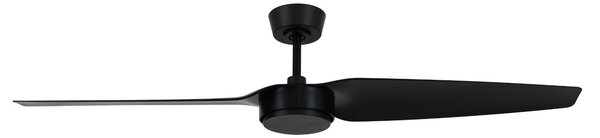 Condor mennyezeti ventilátor, fekete, DC, csendes, Ø 137 cm – Beacon Beacon Lighting, Condor, Fekete, Nappali, Műanyag, Modern