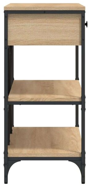 VidaXL Tálalóasztal - Sonoma Tölgy - 100x34,5x75cm