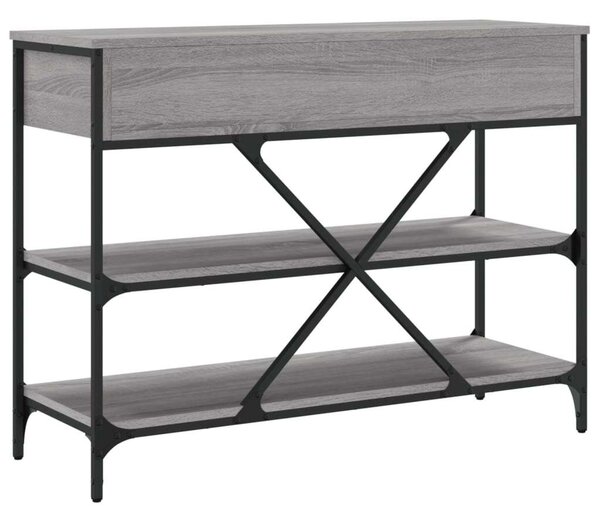 Modern Tálalóasztal - Szürke Sonoma - 100cm