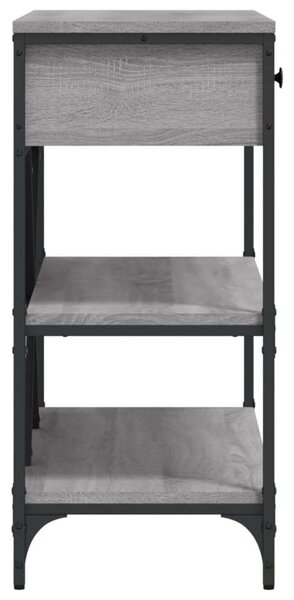 Modern Tálalóasztal - Szürke Sonoma - 100cm