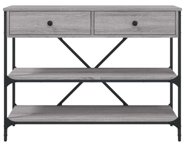 Modern Tálalóasztal - Szürke Sonoma - 100cm