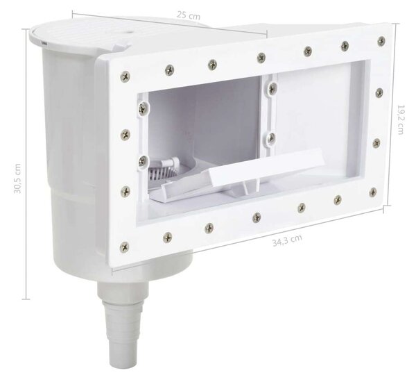 VidaXL Medence Szűrő Készlet - 11 részes - 34,3x25x30,5cm
