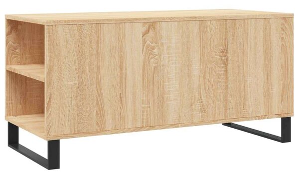 Modern Dohányzóasztal - Sonoma Tölgy - 102x44,5x50 cm