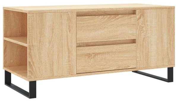 Modern Dohányzóasztal - Sonoma Tölgy - 102x44,5x50 cm