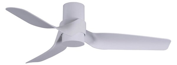 Nautica mennyezeti ventilátor világítással, fehér, csendes – Beacon Beacon Lighting, Nautica, dimmable, Fehér, Nappali, Műanyag, Modern