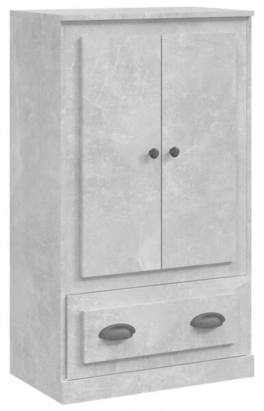 VidaXL betonszürke szerelt fa magasszekrény 60x35,5x103,5 cm
