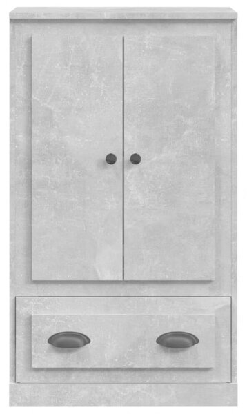 VidaXL betonszürke szerelt fa magasszekrény 60x35,5x103,5 cm
