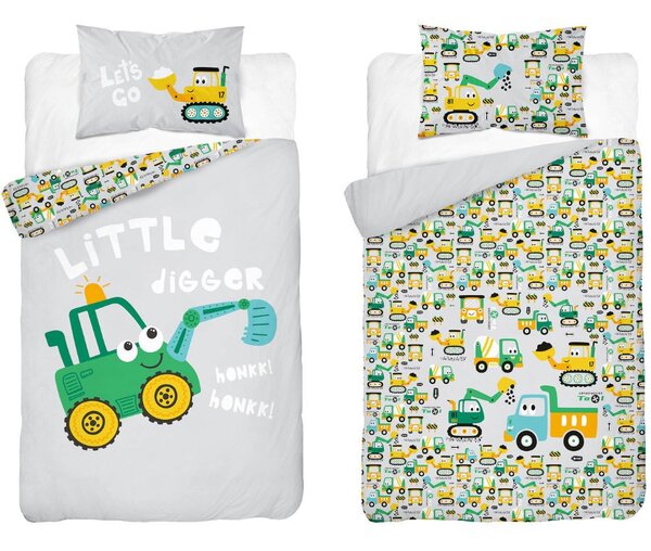 Markolós ovis ágynemű (little digger)