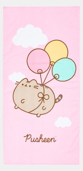 Sinsay - Pamut fürdőlepedő Pusheen the Cat - rózsaszín