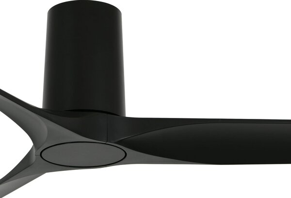 Londo mennyezeti ventilátor, fekete, DC-motor, 132 cm, csendes – Beacon Beacon Lighting, Londo, Fekete, Nappali, Műanyag, Modern