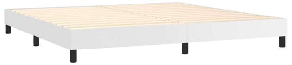 VidaXL LED-es Ágy - Műbőr - 200x200 cm