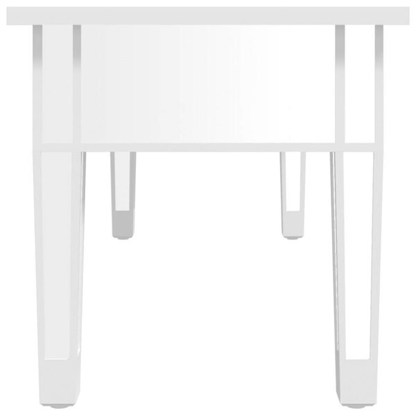 Vidaxl Dohányzóasztal - Tükör - 2 Fiók - 106cm