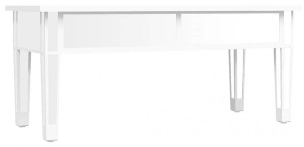 Vidaxl Dohányzóasztal - Tükör - 2 Fiók - 106cm