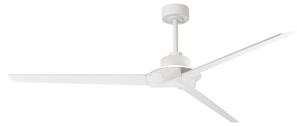 Brisa LED mennyezeti ventilátor Mini, fehér, DC, csendes, CCT – Mantra Mantra Iluminación, Brisa Mini, dimmable, Fehér, Fürdőszoba, Fa, Modern