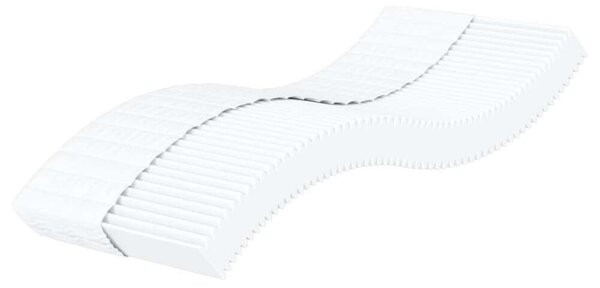 VidaXL sötétszürke szövet heverő matraccal 90 x 190 cm