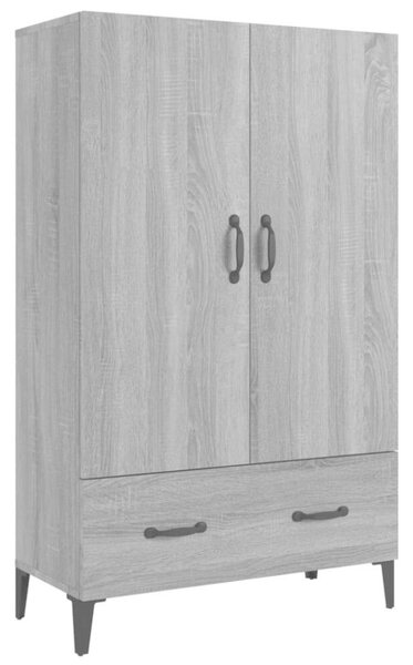 VidaXL szürke sonoma színű szerelt fa magasszekrény 70 x 31 x 115 cm