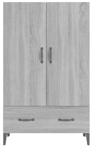 VidaXL szürke sonoma színű szerelt fa magasszekrény 70 x 31 x 115 cm