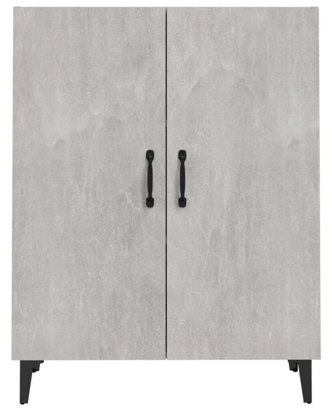 VidaXL betonszürke szerelt fa tálalószekrény 70 x 34 x 90 cm