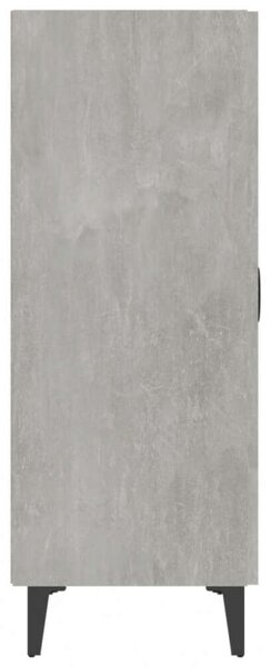 VidaXL betonszürke szerelt fa tálalószekrény 70 x 34 x 90 cm