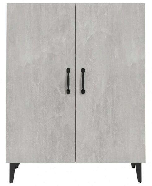 VidaXL betonszürke szerelt fa tálalószekrény 70 x 34 x 90 cm