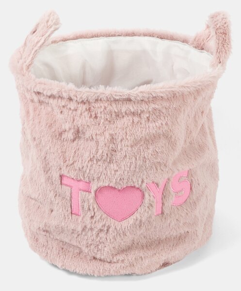 Sinsay - Feliratos tárolókosár TOYS - pasztellpink