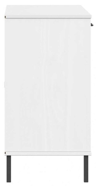 Vidaxl Oslo Tálalószekrény - Fehér - 113x40x77 cm