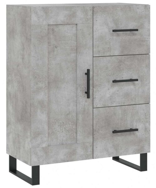 VidaXL Magasszekrény - Beton Szürke - 180 cm