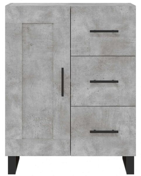 VidaXL Magasszekrény - Beton Szürke - 180 cm