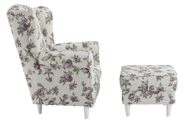 Fotel puffal Aevo (rose 18)