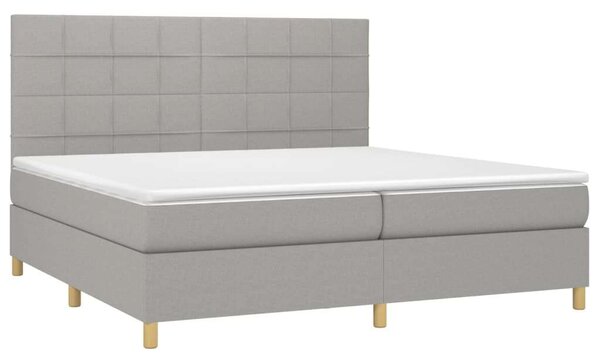 VidaXL LED-es Ágy - Rugós - 200x200 cm