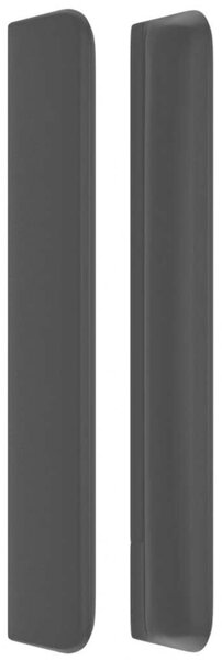 VidaXL Fejtámla - Műbőr - Fekete - 203cm