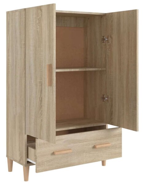 VidaXL Sonoma Tölgy Magasszekrény - 70x31x115 cm