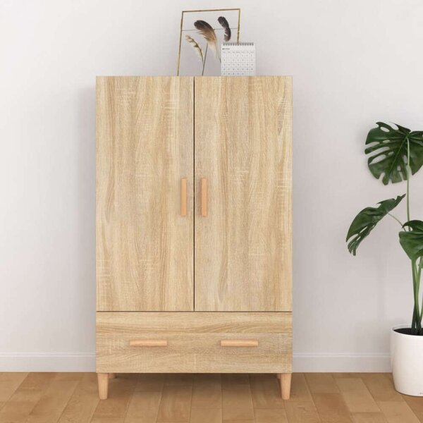 VidaXL Sonoma Tölgy Magasszekrény - 70x31x115 cm