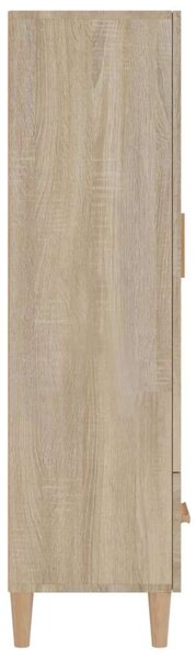 VidaXL Sonoma Tölgy Magasszekrény - 70x31x115 cm